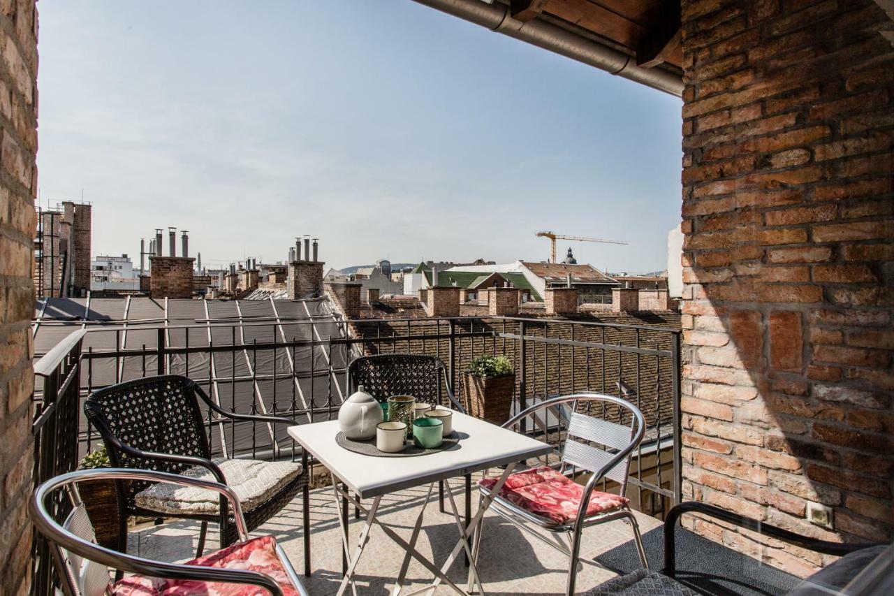 בודפשט Terrace Apartment Sky Lounge מראה חיצוני תמונה