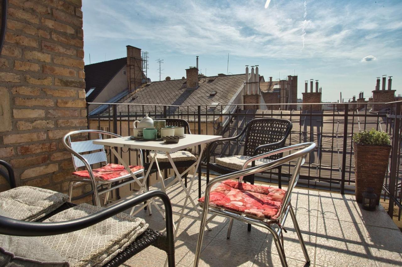 בודפשט Terrace Apartment Sky Lounge מראה חיצוני תמונה